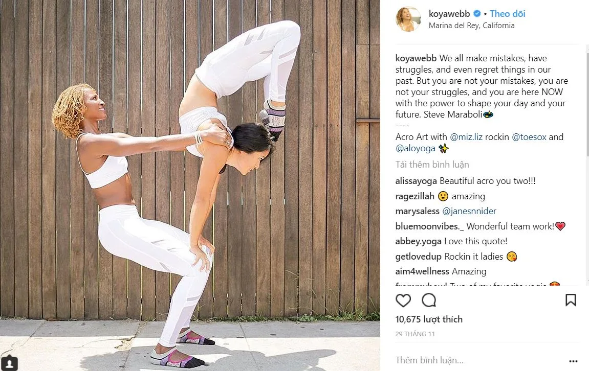 10 tài khoản Instagram truyền cảm hứng cho các tín đồ Yoga 10 tài khoản Instagram truyền cảm hứng cho các tín đồ Yoga