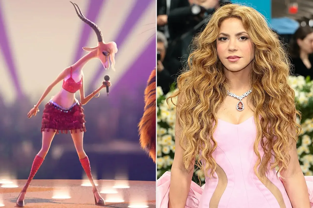 Shakira vào vai sao nhạc pop Gazelle trong Zootopia 2
