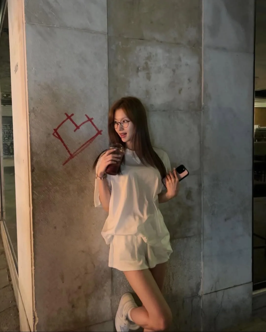 m.by__sana áo thun phối short