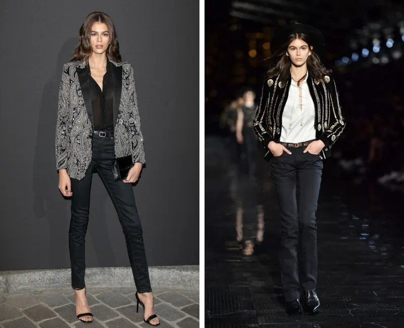 phong cách thời trang Kaia Gerber 06 phong cách thời trang người mẫu Kaia Gerber 06