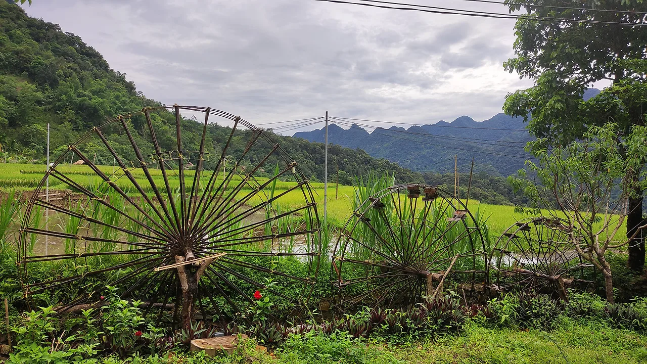 Pù Luông khung cảnh nơi bản Hiêu