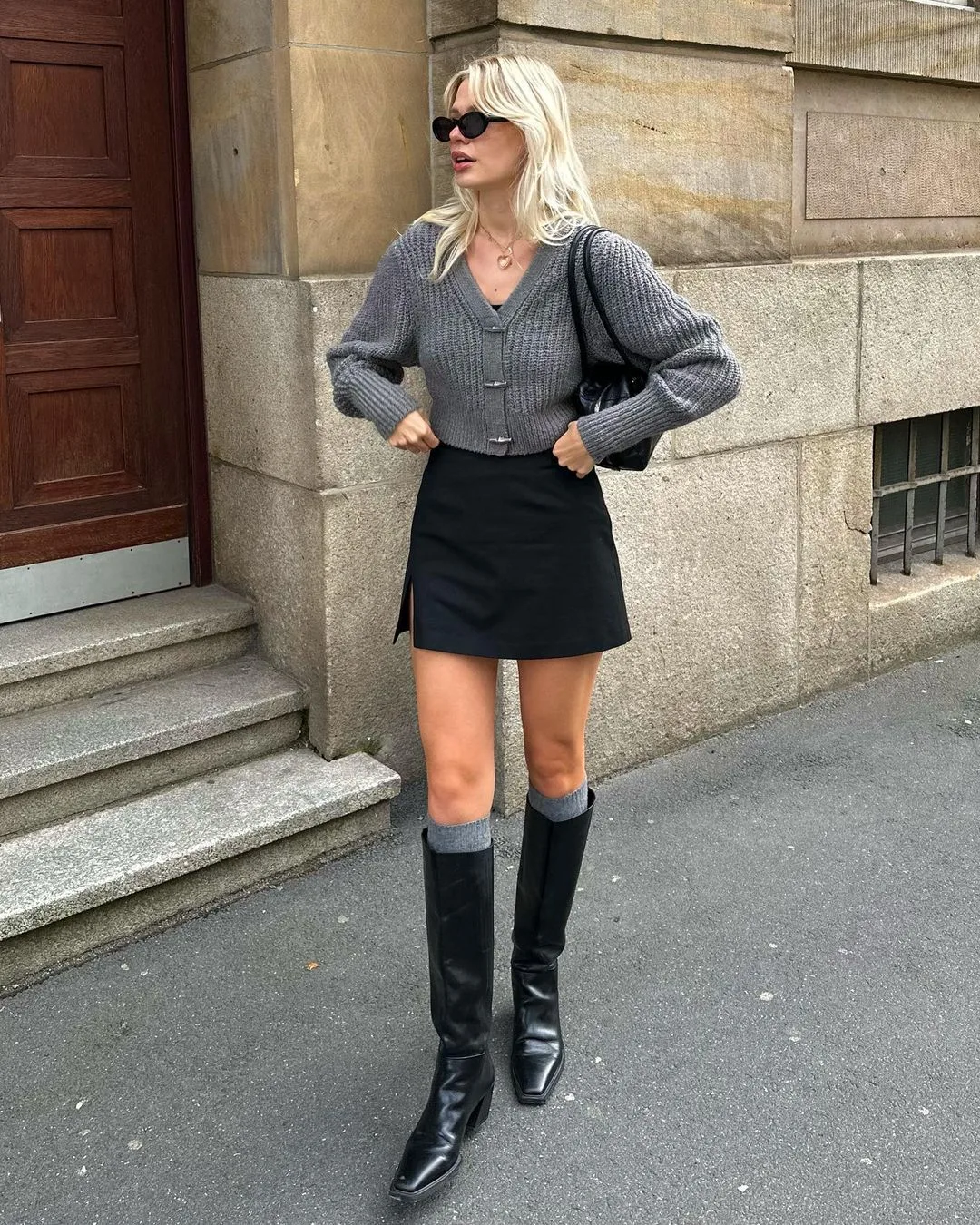 linda.sza diện croptop xám