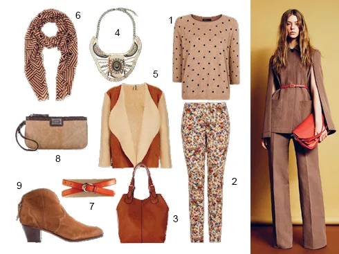 Người mẫu: Louis Vuitton. 1.Mango 999.000VNĐ 2.Mango 3.Oasis 4.Accessorize 5.Topshop 6.Accessorize 7.Banana Republic 8.Nine West 9.Mango 2.229.000VNĐ