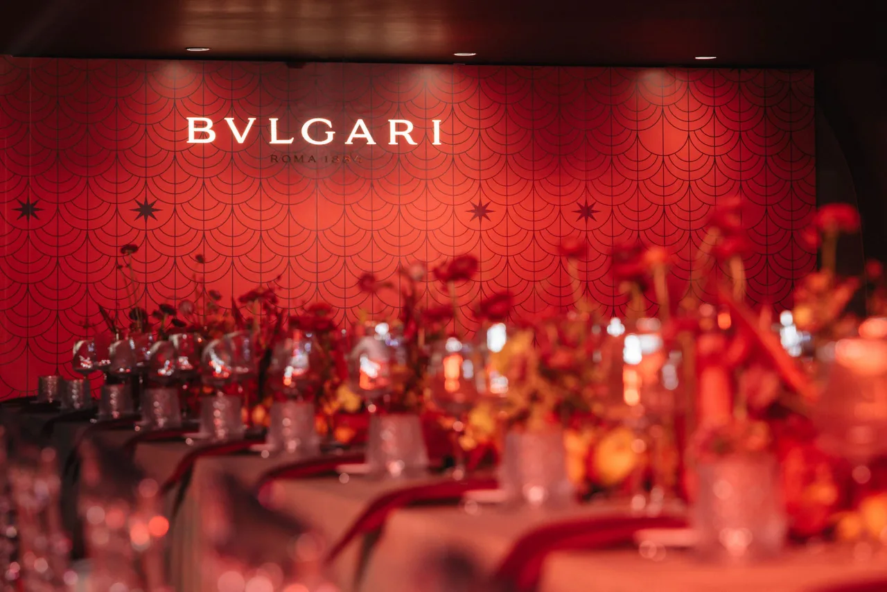buổi tiệc đón năm mới của Bvlgari