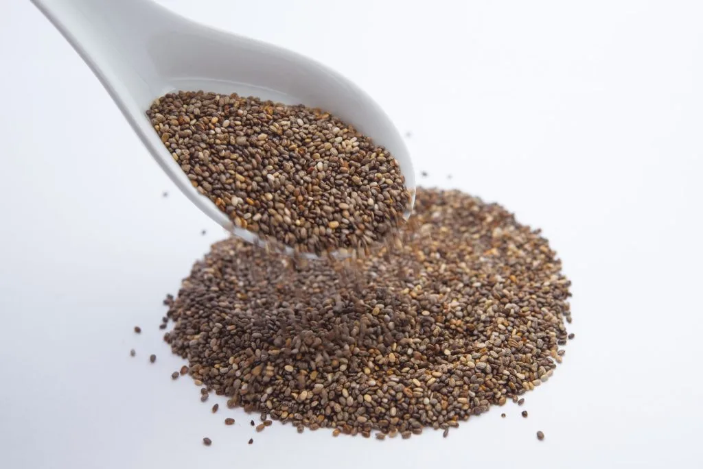 Hạt chia giàu Omega-3. Hạt chia giàu Omega-3.