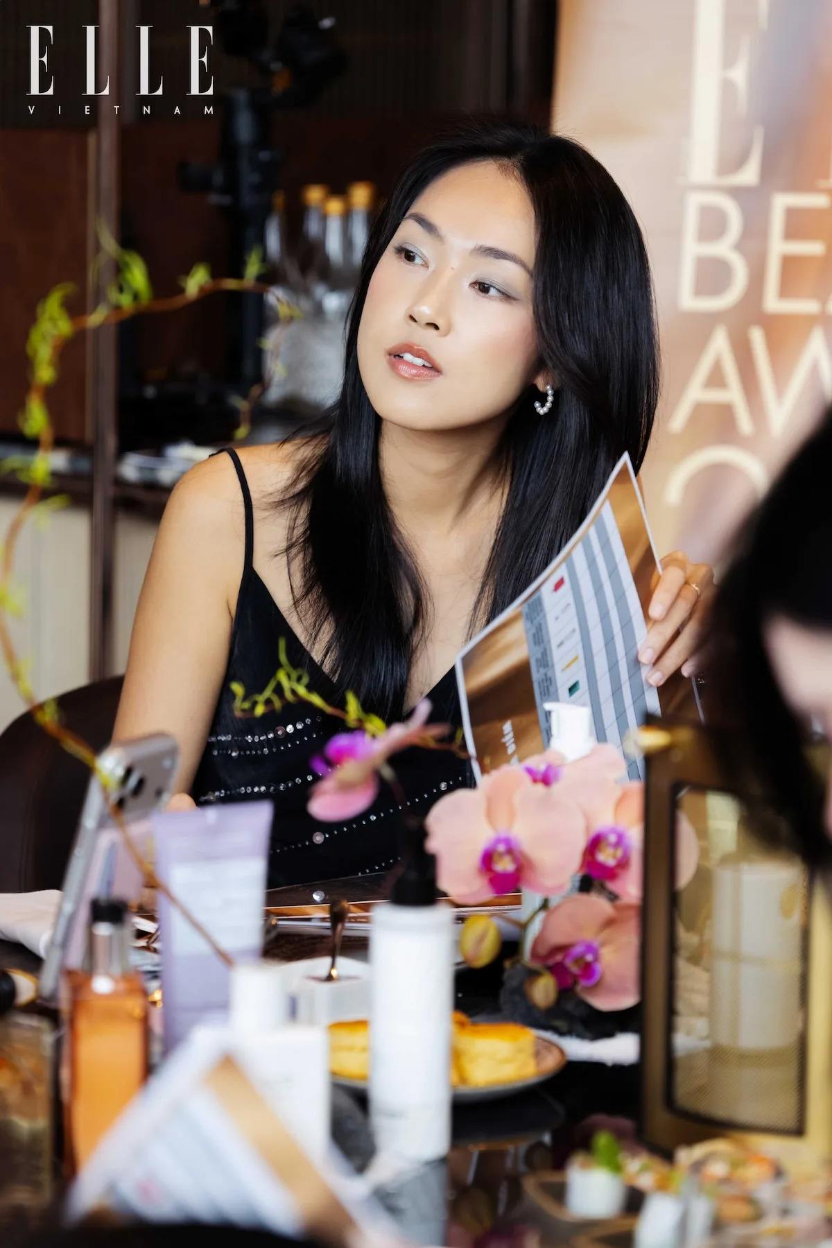 Beauty blogger Misoa tại buổi chấm điểm elle beauty awards 2026