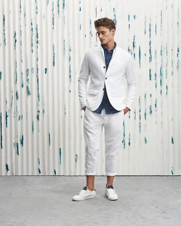 Armani Exchange - linen - elle man 2