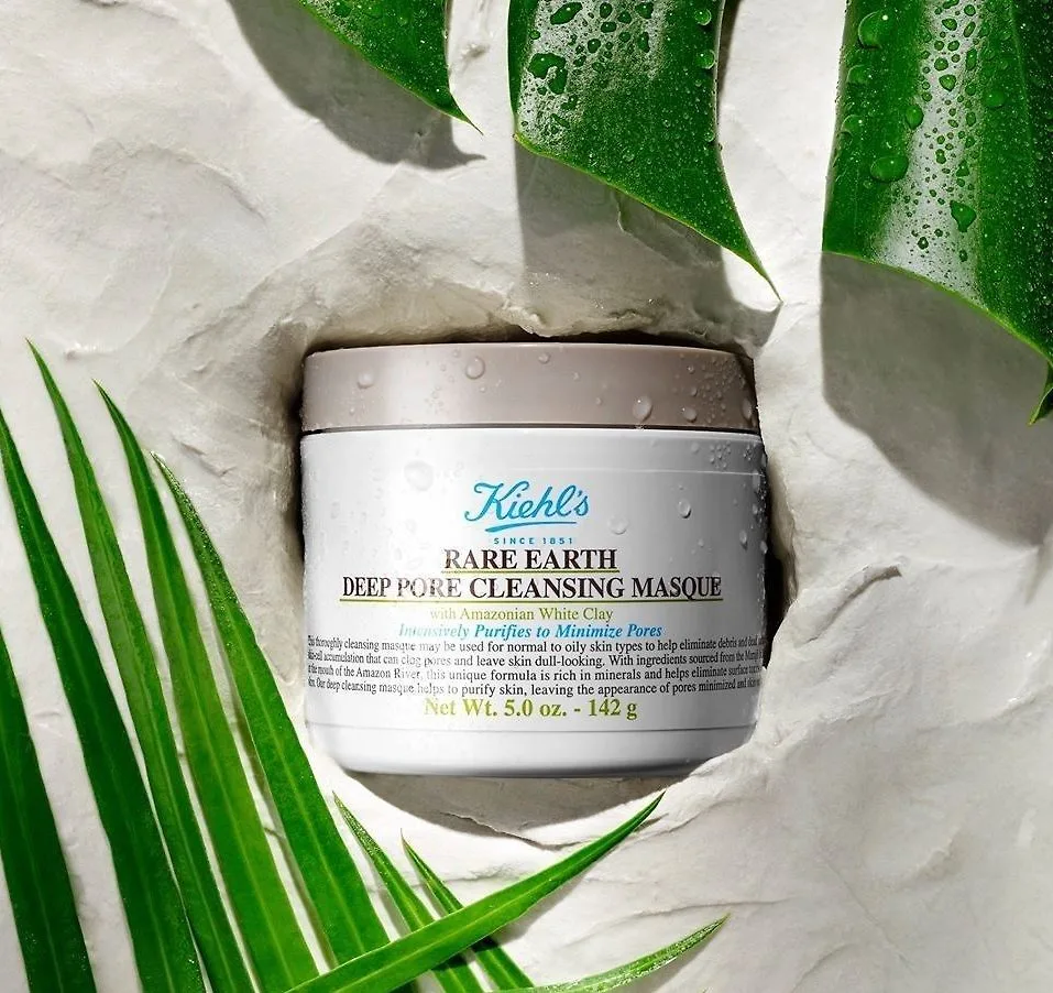 Mặt nạ thải độc từ đất sét trắng KIEHL'S RARE EARTH DEEP PORE CLEANSING MASQUE