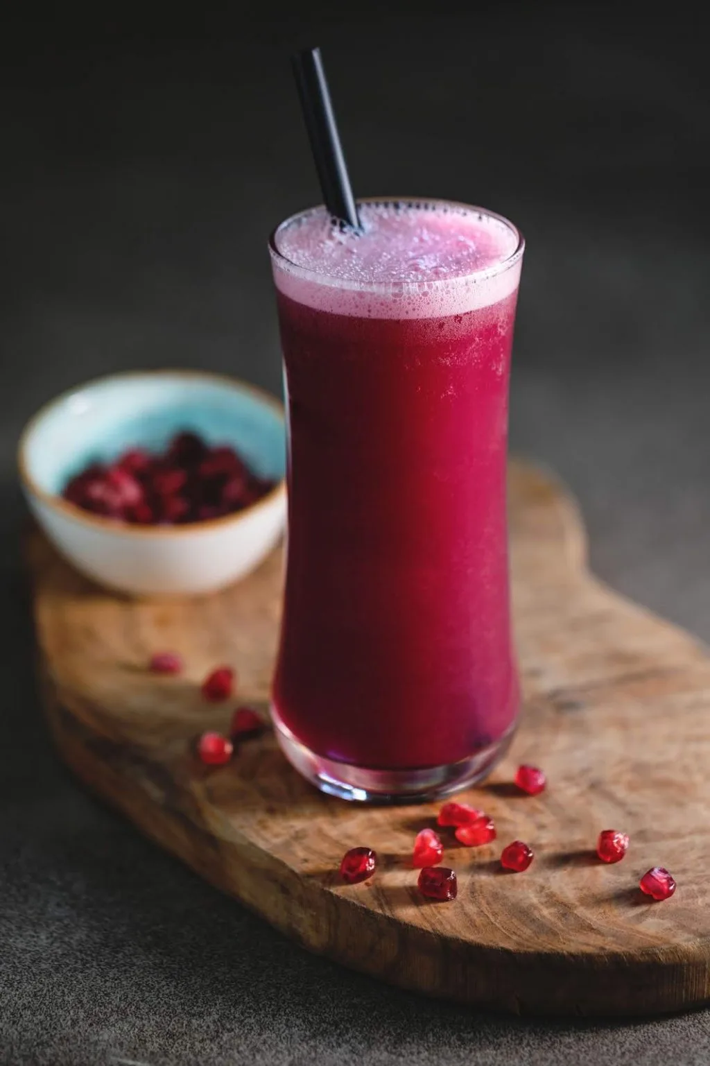 Thức uống detox-Sinh tố lựu. Thức uống detox-Sinh tố lựu.