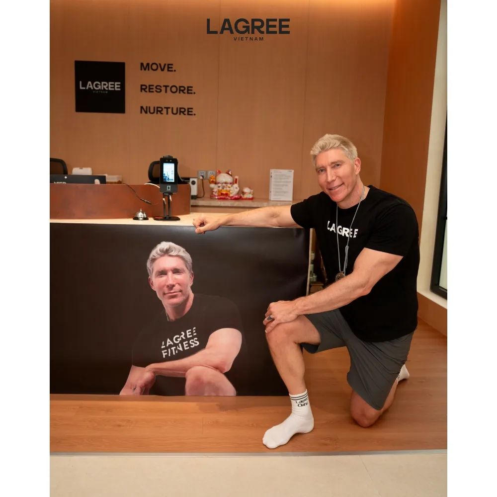 Chuyên gia fitness Sébastien Lagree khai trương phòng tập tại Việt Nam.