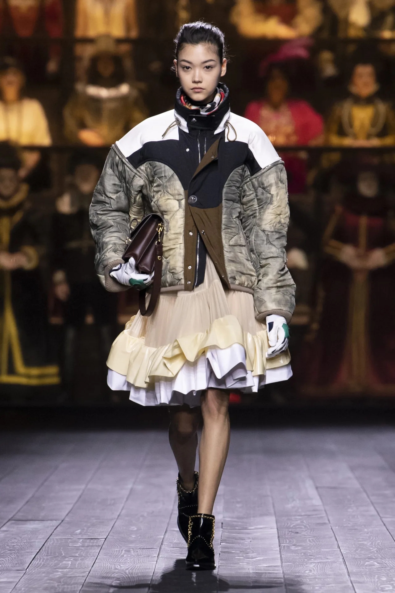bst louis vuitton thu đông 2020 look 7