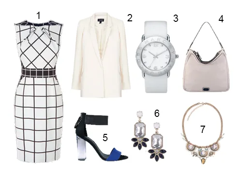 1.Karen Millen 2.Topshop 3.Marc By Marc Jacobs 4.Nine West 5.Charles & Keith 6.Accessorize 7. Accessorize