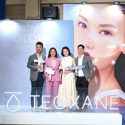 khách mời VIP tại họp báo Teoxane
