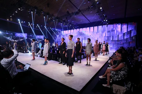 collection từ thiện cho elle fashion show 2016