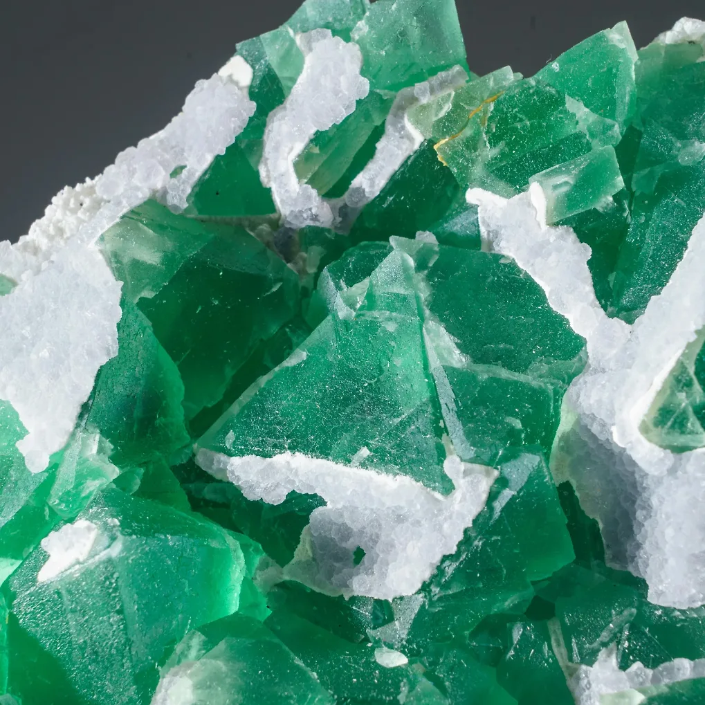 đá fluorite xanh