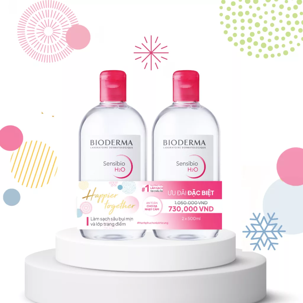 Nước Tẩy Trang Dành Cho Da Nhạy Cảm Bioderma Sensibio H20