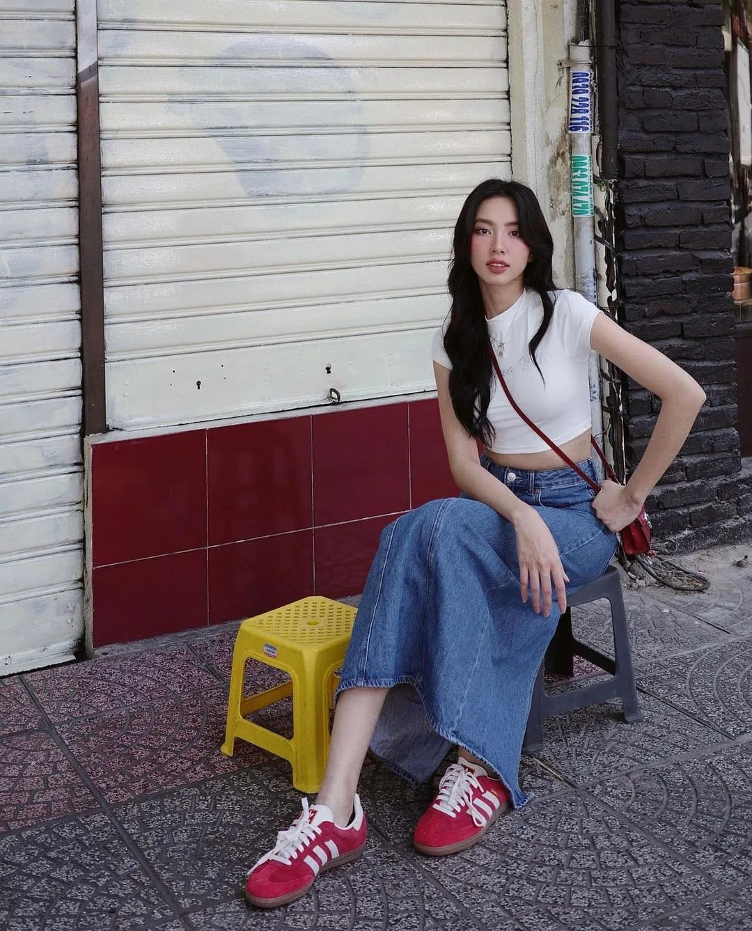 kiko.authentic sneaker thùy tiên