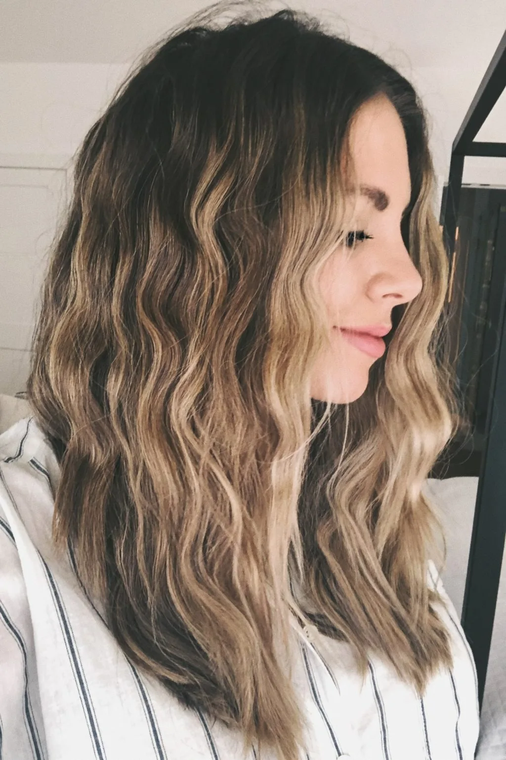 tóc xoăn sóng nước