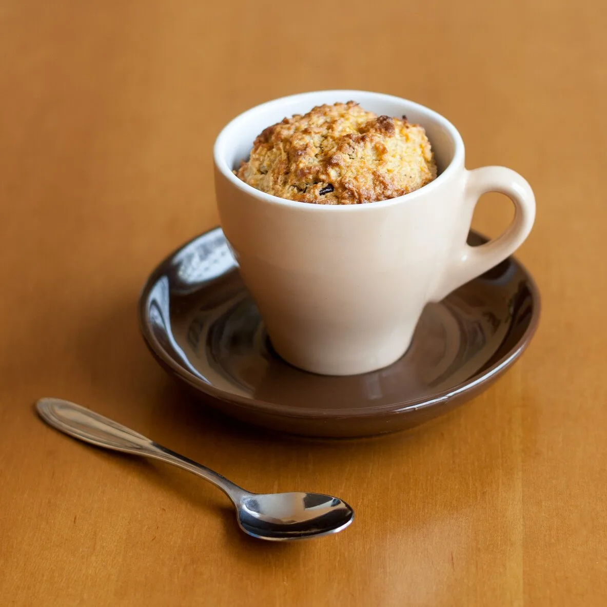 cách làm mug cake vani