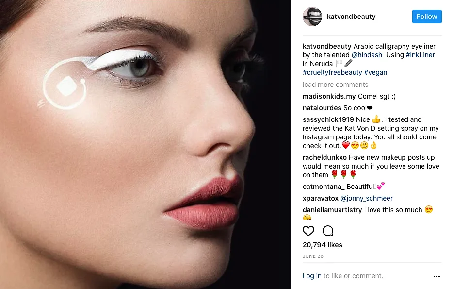 Phong cách trang điểm quái lại từ fan hâm mộ của Kat Von D