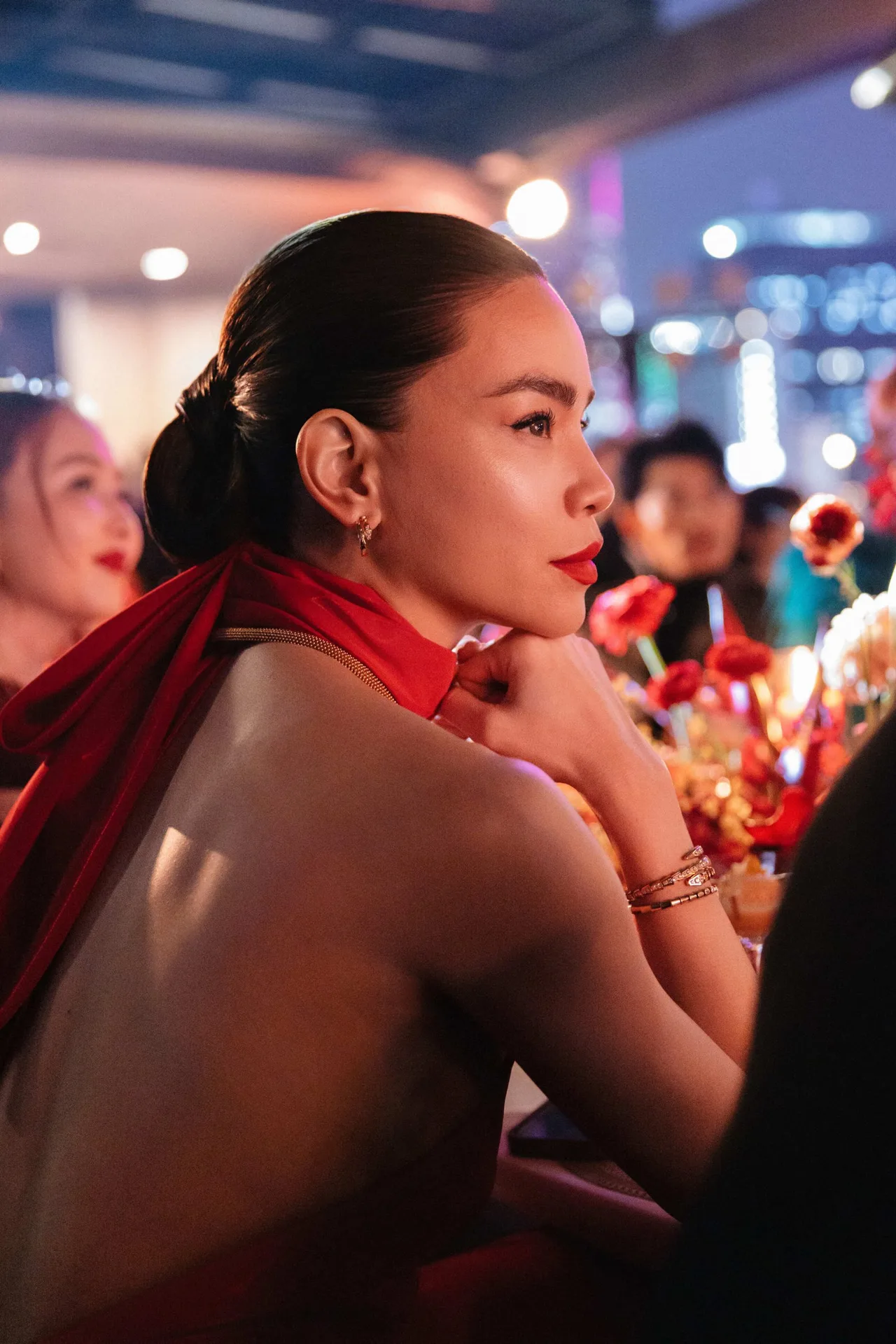 Hồ Ngọc Hà tại buổi tiệc đón năm mới của Bvlgari