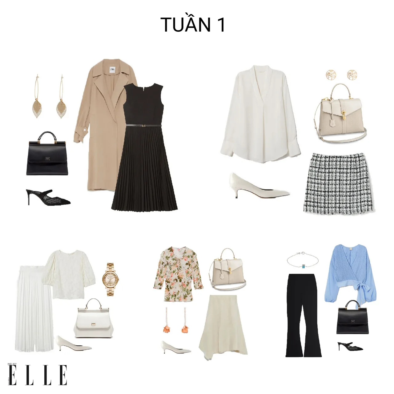 thời trang công sở - cách biến tấu với 12 món đồ cơ bản 1