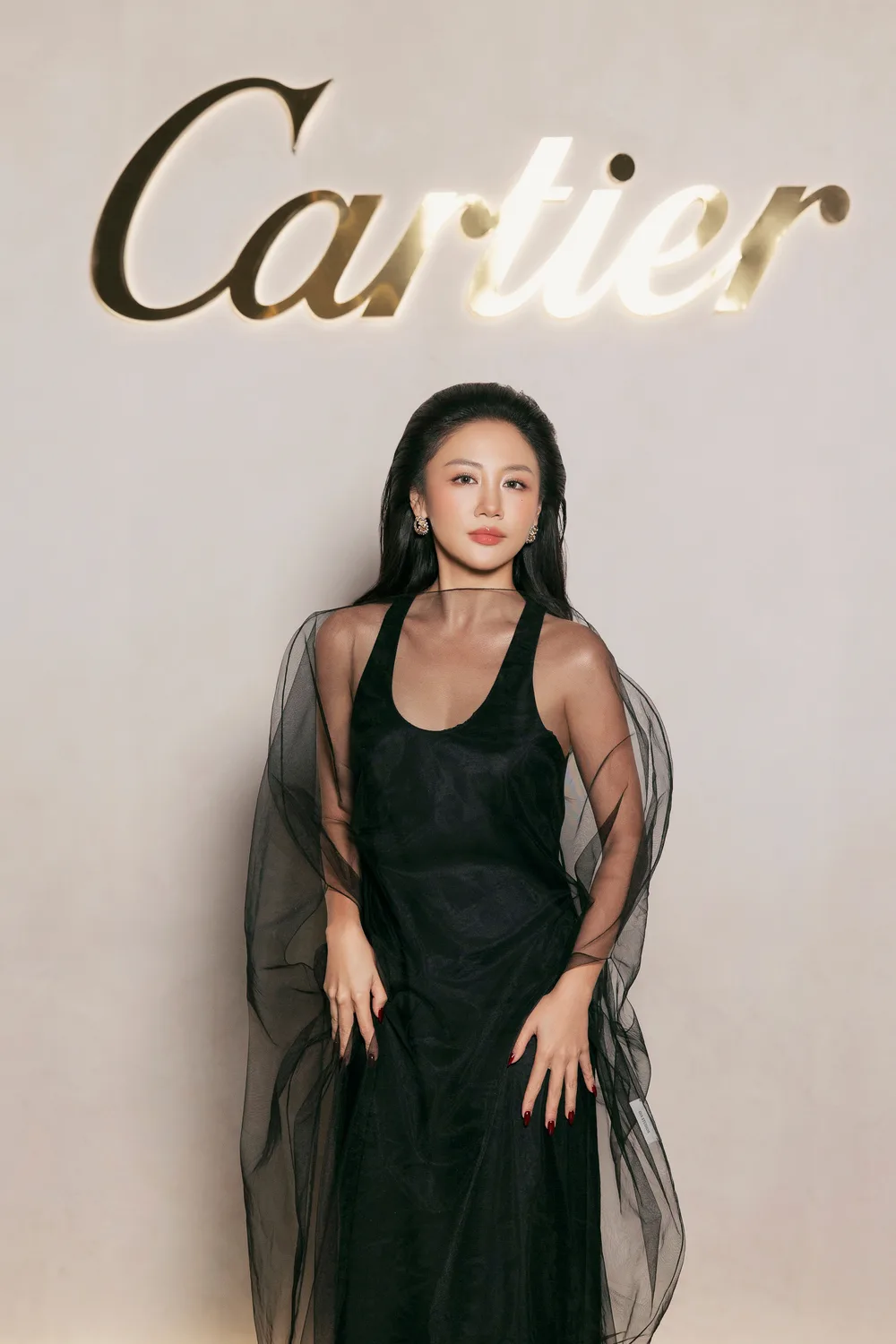 Văn Mai Hương tại sự kiện Cartier
