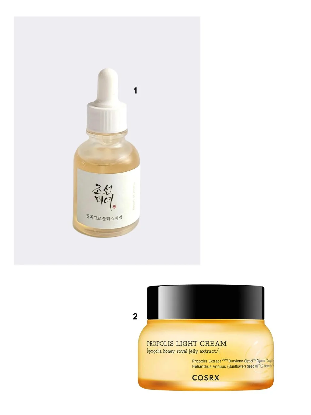 mật ong keo ong serum và kem dưỡng từ mật ong