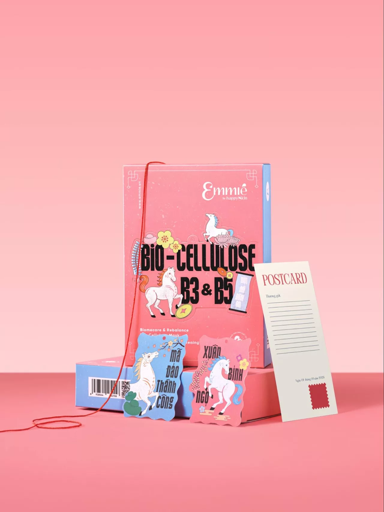 Emmié by Happy Skin Bio-Cellulose Mask