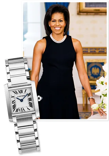 dong ho nu hang hieu Cartier Tank Michelle Obama dong ho nu hang hieu Cartier Tank Michelle Obama