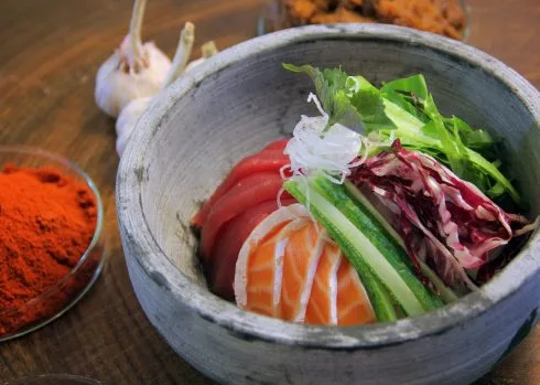 Hui Ddub Bab – món cá sống ăn cùng cơm.
