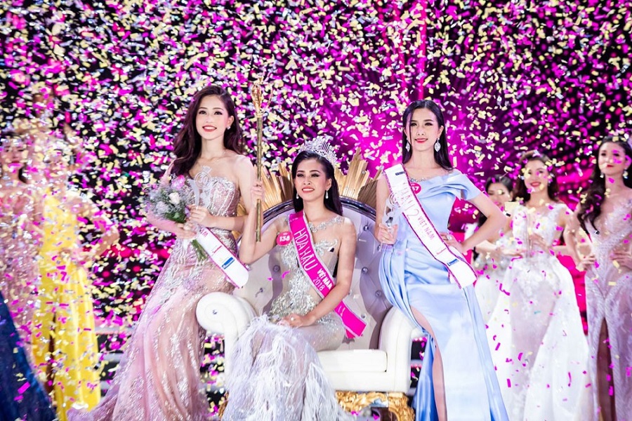 elle việt nam hoa hậu việt nam top 3 chung kết.