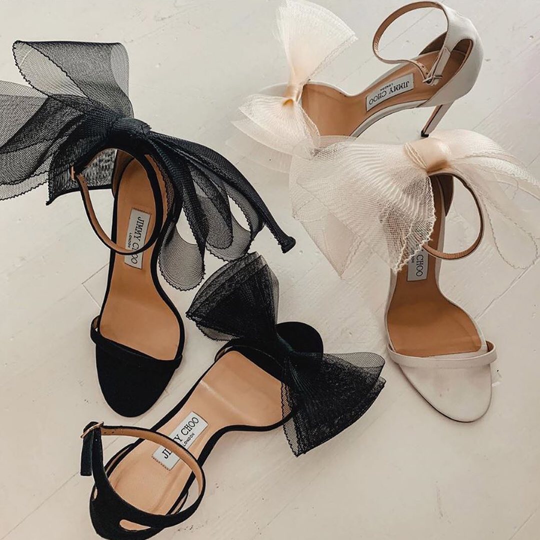 Giày nơ Jimmy Choo