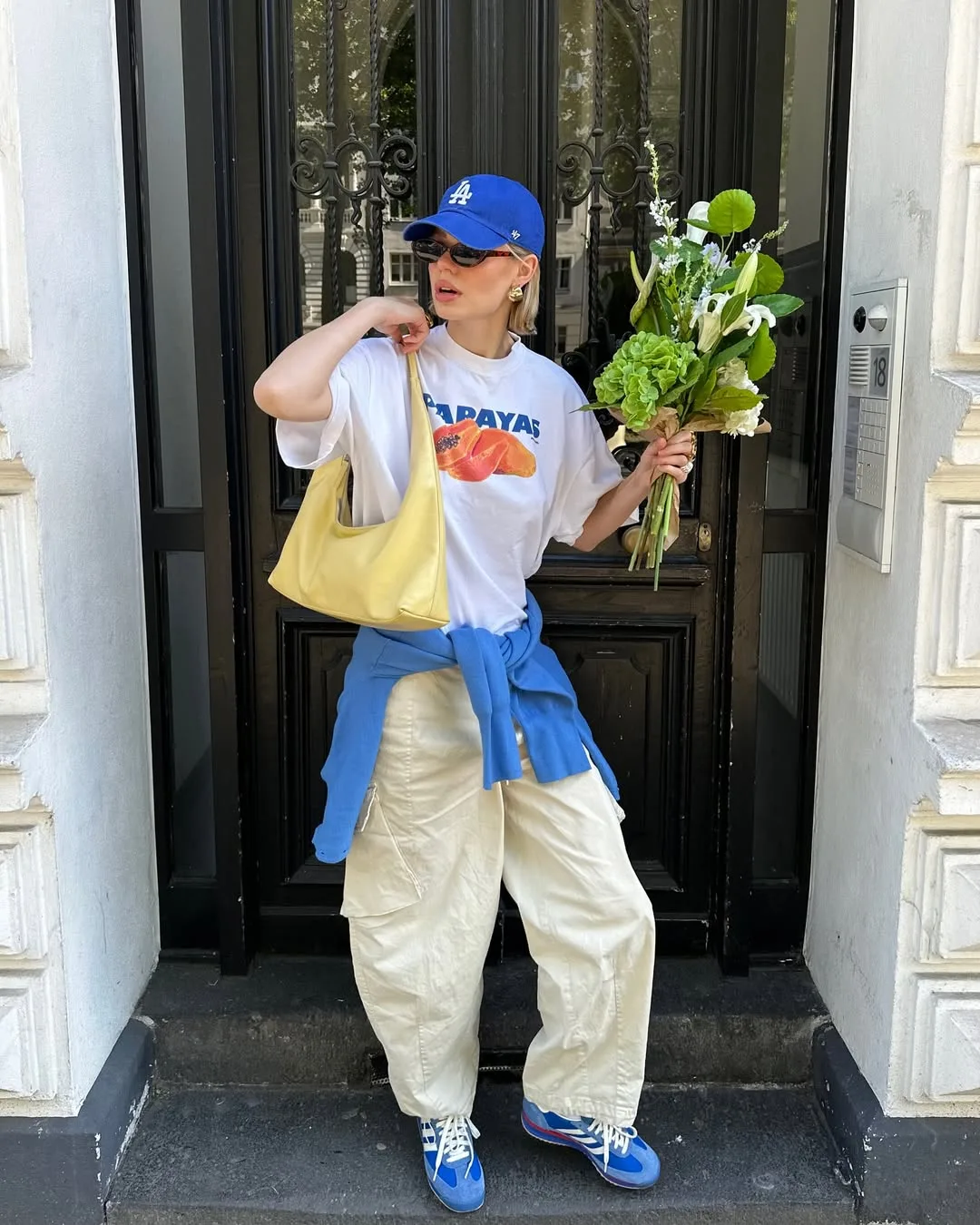linda.sza phụ kiện xanh lam