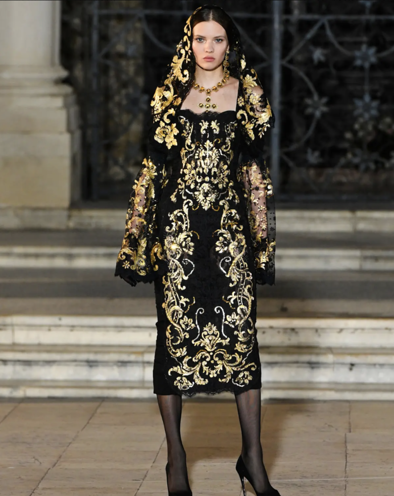Dolce & Gabbana show alta moda 2022 68