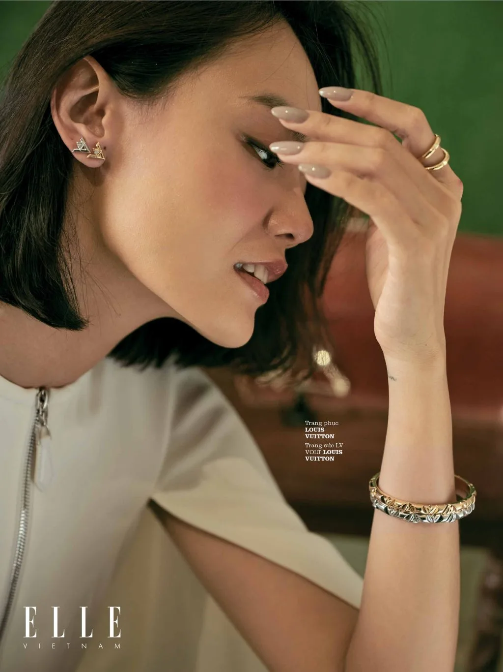 bộ ảnh trang phục và trang sức Louis Vuitton bộ ảnh thời trang trang sức Louis Vuitton