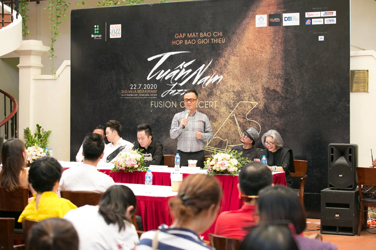 pianist tuấn nam nhạc jazz phát biểu
