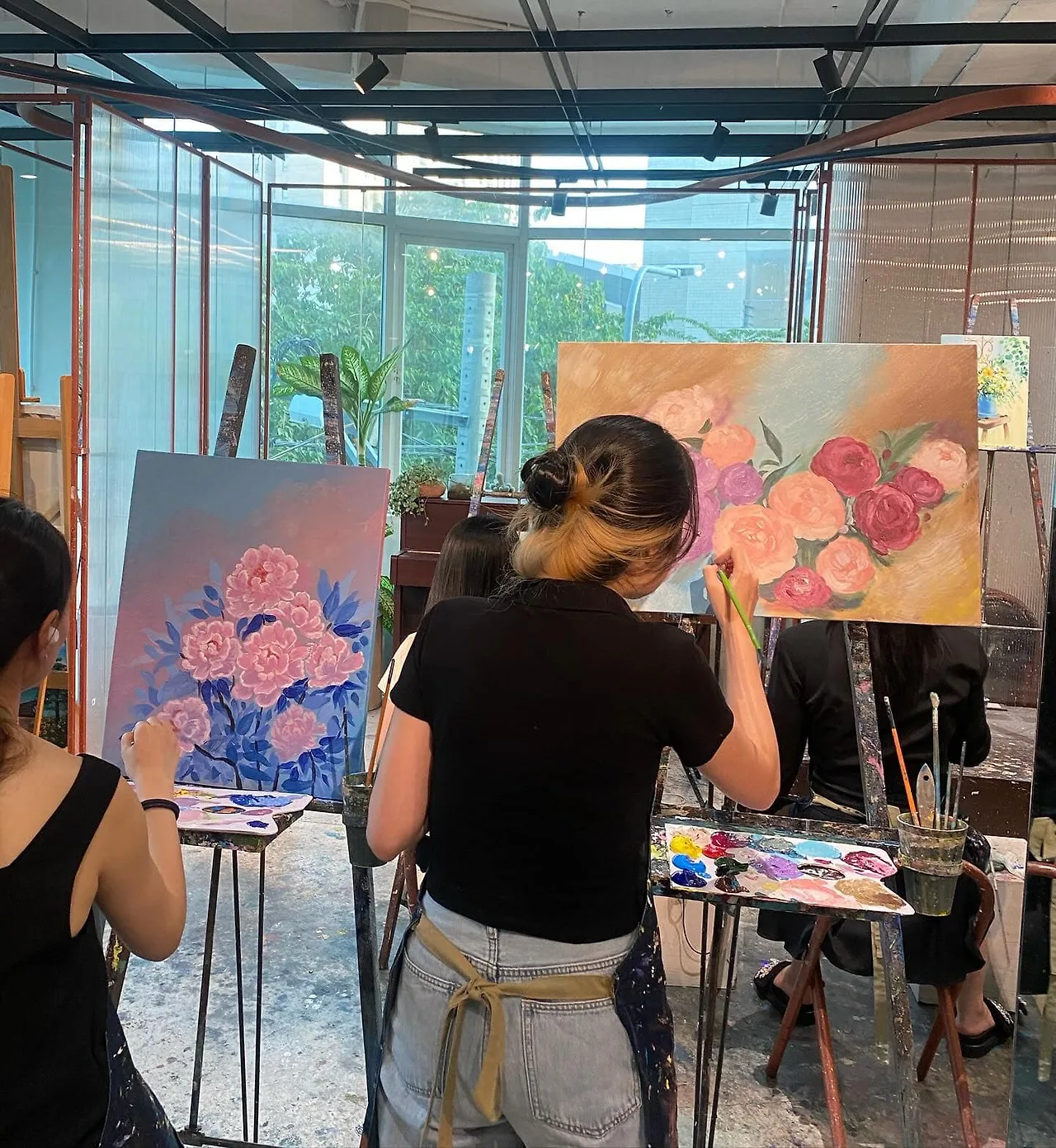 workshop vẽ tranh