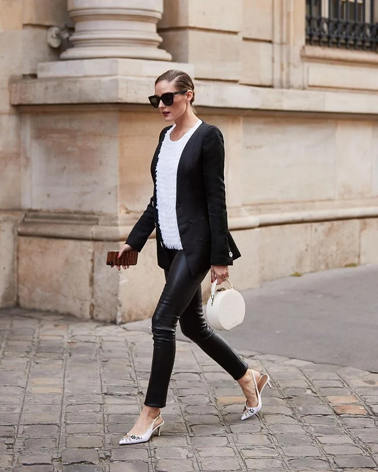 Olivia Palermo phối đồ vừa vặn