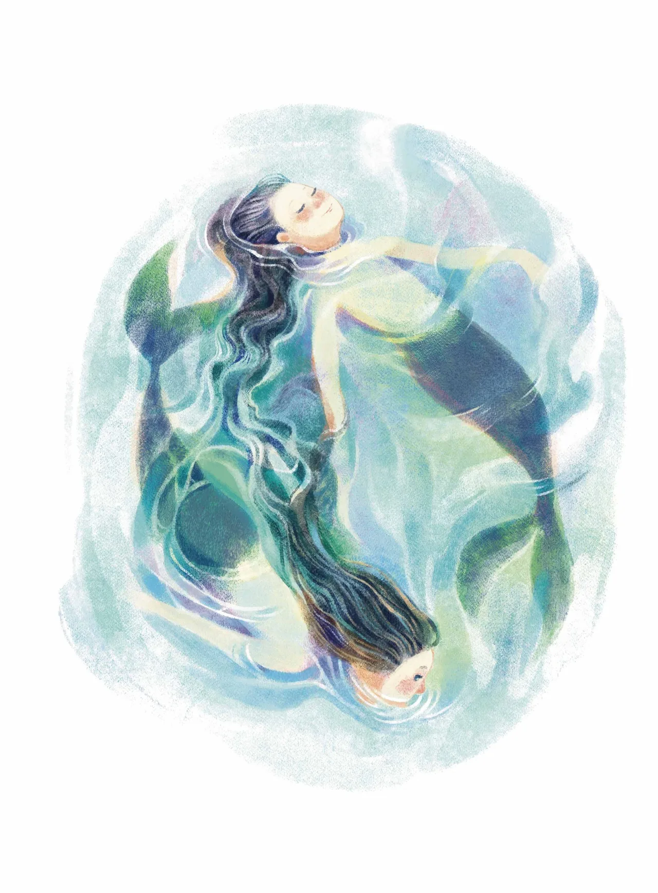 minh họa cung hoàng đạo song ngư