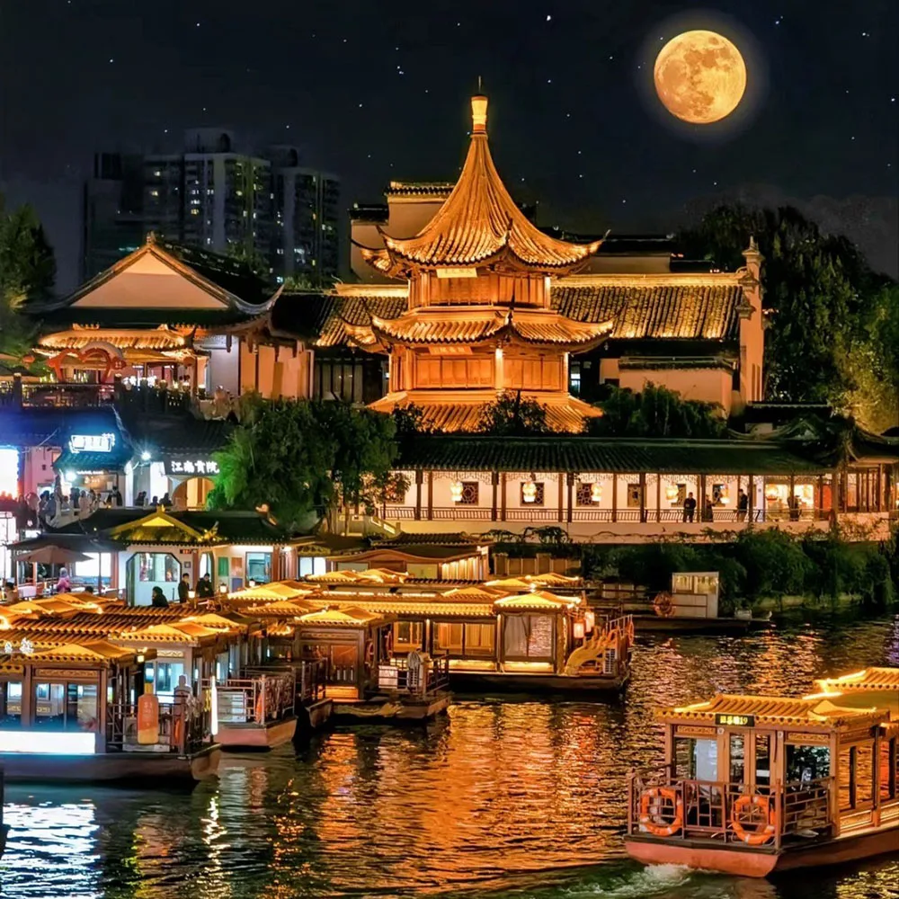 sông tần hoài nam kinh