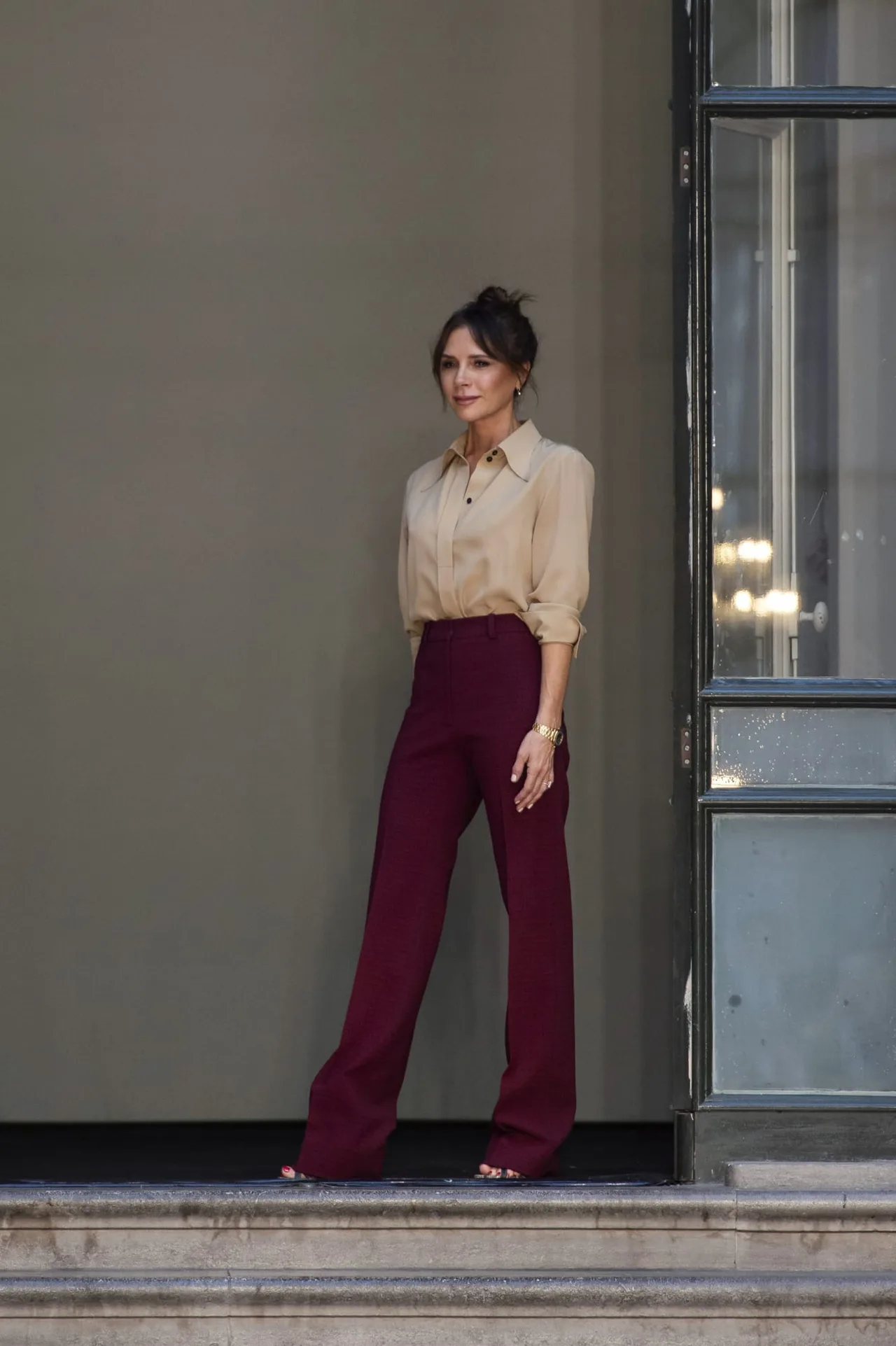 victoria beckham trên sàn diễn