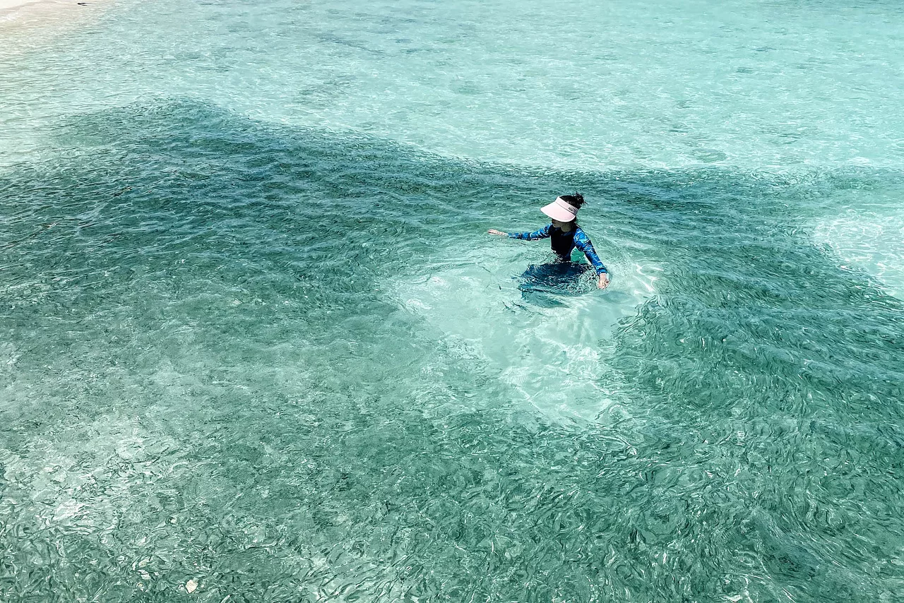 maldives những đàn cá nhỏ vây quanh maldives những đàn cá nhỏ vây quanh