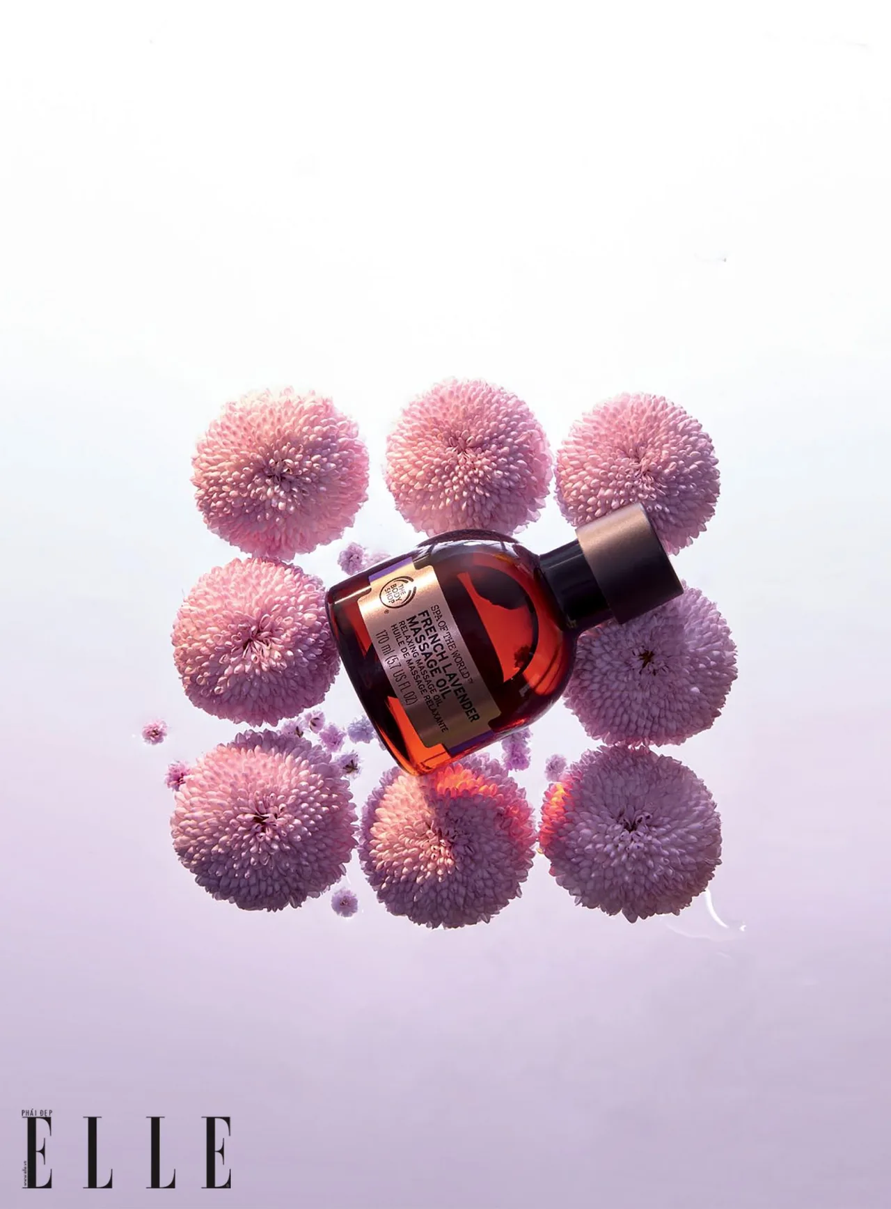 làm đẹp với dầu massage the body shop làm đẹp với dầu massage the body shop