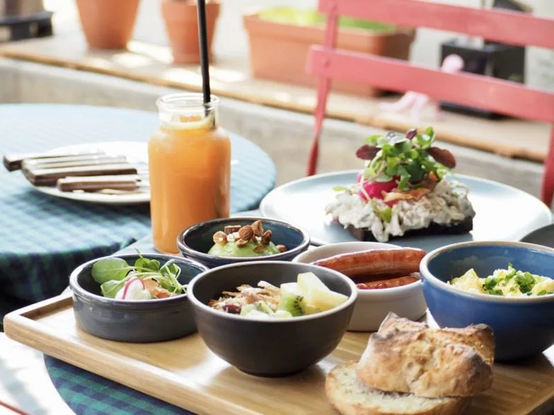 bữa brunch của người Hàn Quốc bữa brunch của người Hàn Quốc