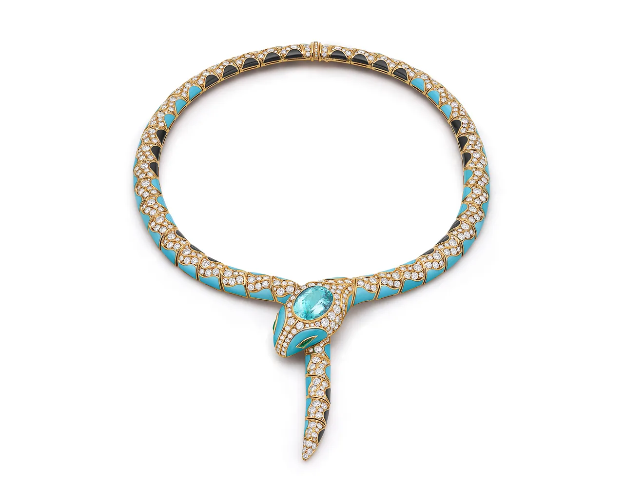 Vòng cổ rắn Bvlgari