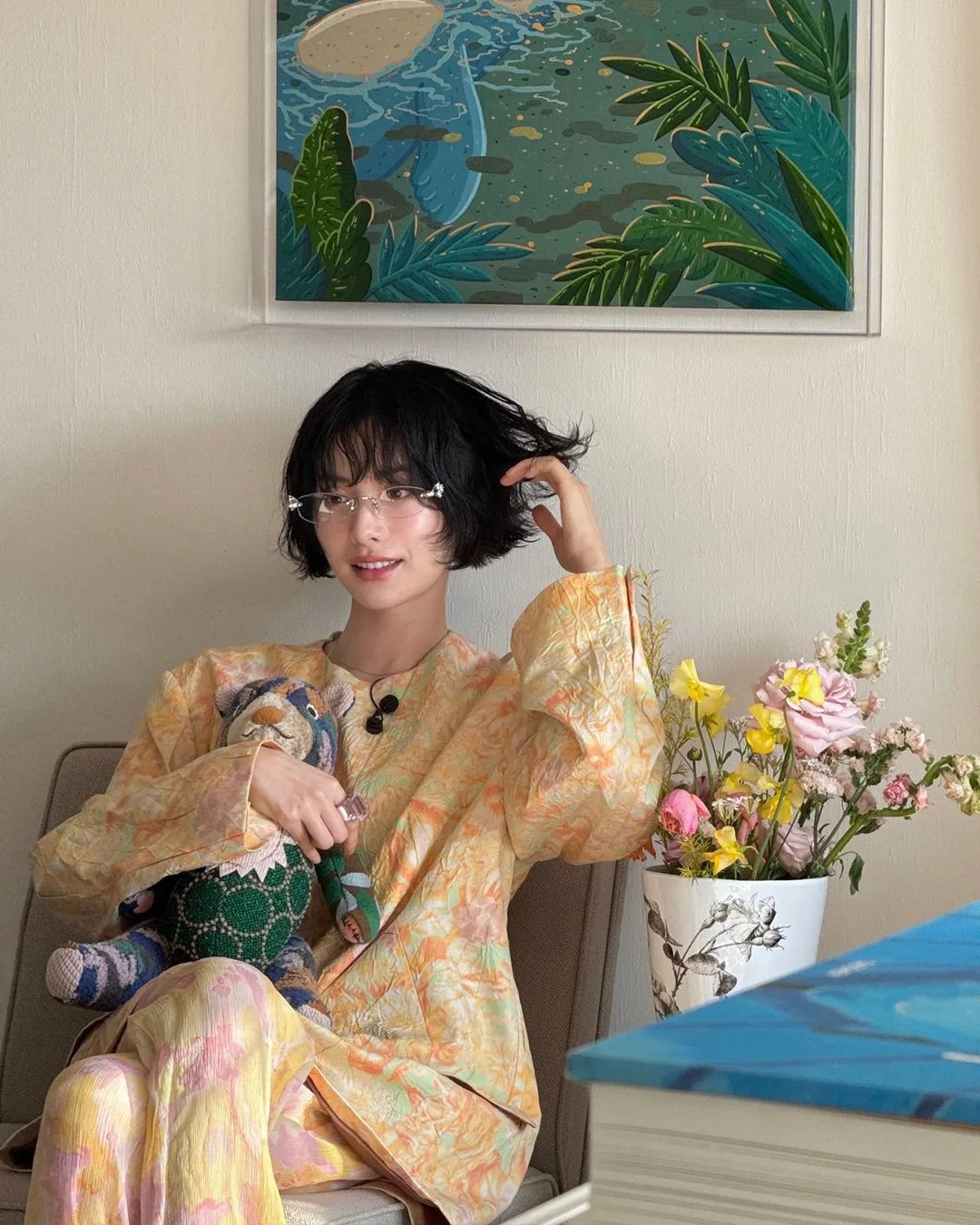 nana mang kính cận