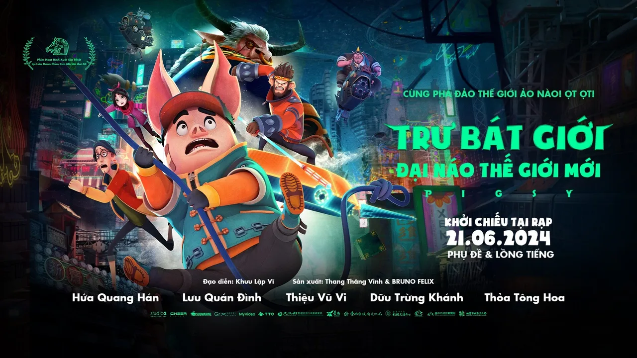 poster của phim trư bát giới do hứa quang hán lồng tiếng