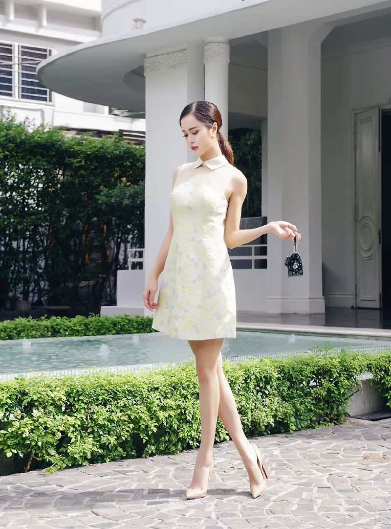 Vũ Ngọc Anh mặc thiết kế Lê Thanh Hòa - 04