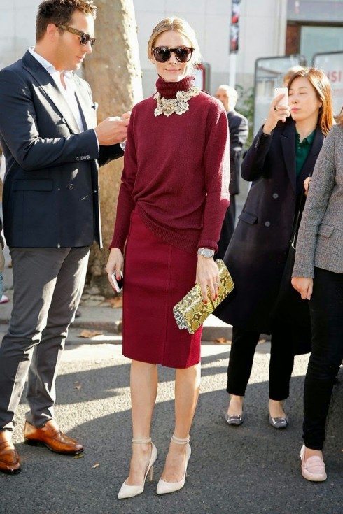 Màu sắc đôi giày Phong cách Olivia Palermo 4